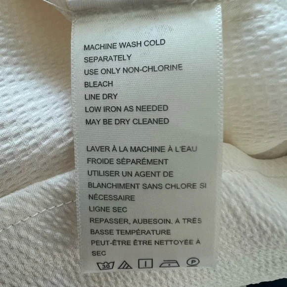 Free People Harley Wrap Tunic Elegant Cream Wrap Blouse Size Large - Picture 11 of 12